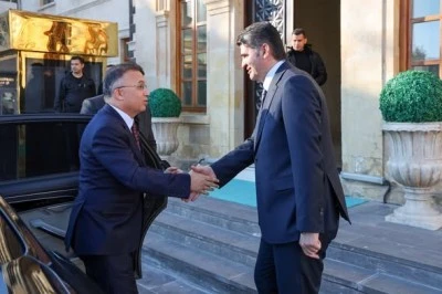 Gaziantep Valisi &Ccedil;eber&rsquo;den Kilis Valisi Kalaylı&rsquo;ya Hayırlı Olsun Ziyareti