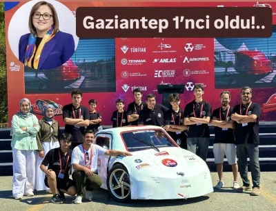 Gaziantepli Gençler Teknofest’te Türkiye Birincisi Oldu