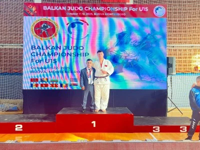 Gaziantepli Judocu Umut Eryiğit’ten Balkan İkinciliği