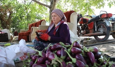 Gaziantepli kadınların kurutmalık mesaisi devam ediyor
