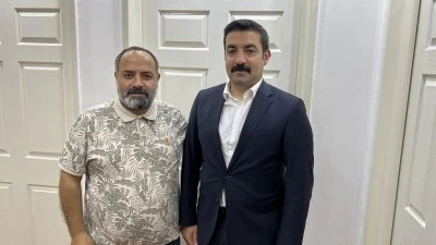 Gaziantepli başarılı Kaymakam Muhammed Burak Akköz’den Başkan Arif Kurt’a Ziyaret