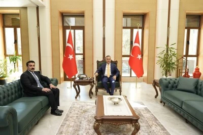 Gaziantepli Kaymakam Muhammed Burak Akköz’den Vali Çeber’e Ziyaret