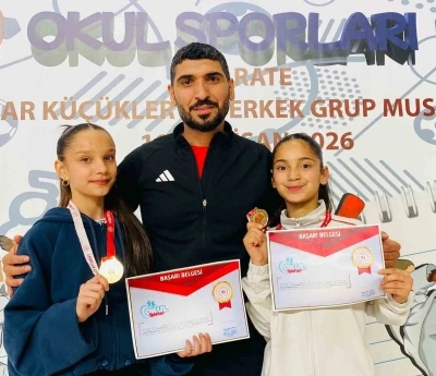 Gaziantepli &ouml;ğrenciler karatede şampiyon oldu
