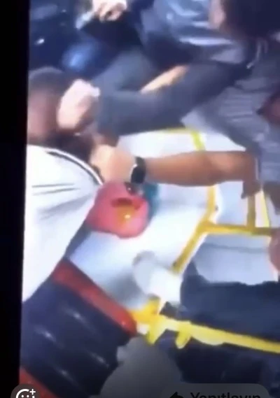 Gaziantep’te şok görüntüler. Şehir eşkiyaları şoföre saldırdı!