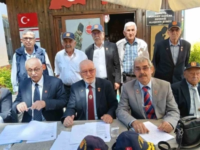 Gazilerden Osman Sara&ccedil;&rsquo;a tam destek

