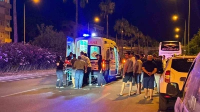 Gazipaşa&rsquo;da aracın &ccedil;arptığı yaya yaralandı
