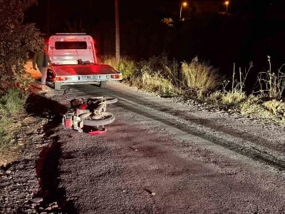 Gazipaşa’da devrilen motosikletin alkollü sürücüsü yaralandı
