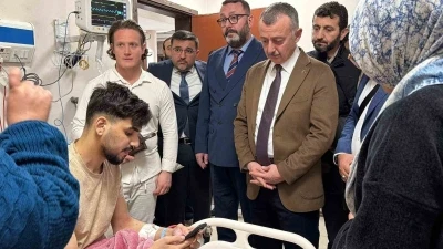 Gazze&rsquo;den Mısır&rsquo;a sığınan aileler aynı sofrada buluştu
