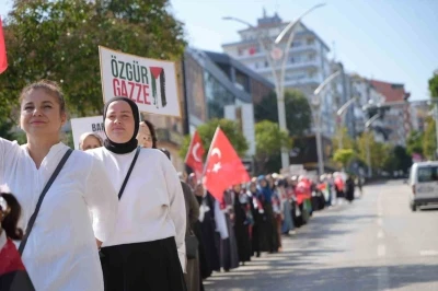 Gazze için ‘Sessiz Çığlık Zinciri’
