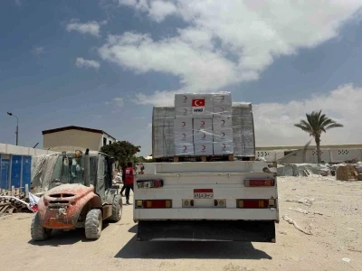 Gazze’ye 165 tırlık umut: Türk Kızılay’dan 3 bin ton gıda yardımı
