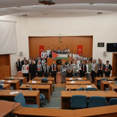 Gazze’yi kardeş şehir ilan edildi
