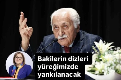 GBB Başkanı Fatma Şahin’den Yavuz Bülent Bakiler İçin Başsağlığı Mesajı