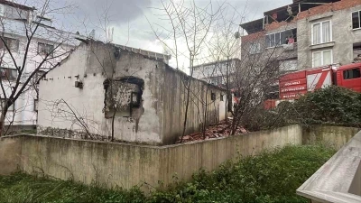 Gebze&rsquo;de metruk evde yangın &ccedil;ıktı
