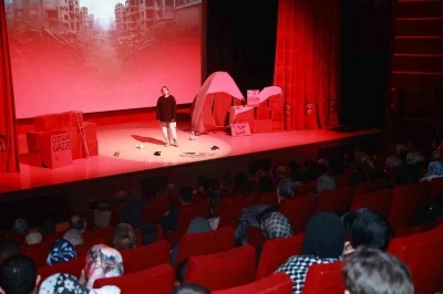 Gebze&rsquo;de "Gazze&rsquo;nin Kadınları" oyunu sahnelendi
