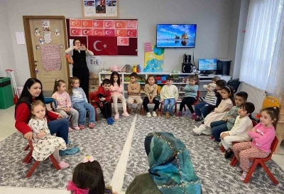 Gediz&rsquo;de miniklere orman bilinci aşılandı
