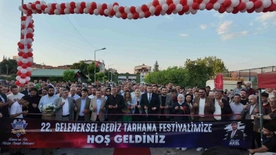 Gediz&rsquo;de Tarhana Festivali coşkusu
