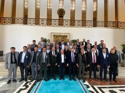 Gedizli muhtarlar Gazi Meclis&rsquo;te
