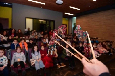 Geleneksel Karag&ouml;z Oyunu Osmangazi&rsquo;de &Ccedil;ocuklarla Hayat Buldu
