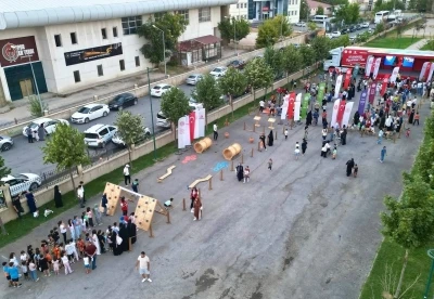 Geleneksel Oyunlar Tırı Muş’ta çocuklarla buluştu
