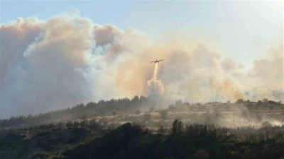Gelibolu’da çıkan orman yangınında Yolağzı köyü tedbiren tahliye ediliyor
