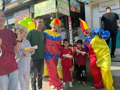 Gelirini tatil yerine özel çocuklara ayırıyor
