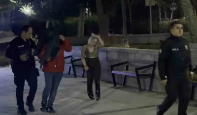 Gen&ccedil; kadına şiddet ihbarı polisi alarma ge&ccedil;irdi
