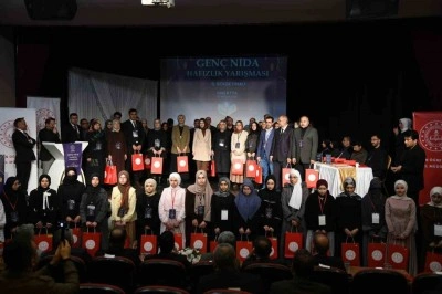 Gen&ccedil; Nida hafızlık yarışması 6. b&ouml;lge finali Malatya&rsquo;da yapıldı
