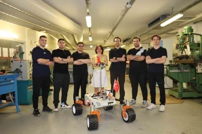 Gen&ccedil;lerden yerli ve milli &lsquo;bomba imha robotu&rsquo;
