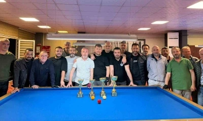 Gen&ccedil;lik Haftası&rsquo;nda centilmenliğin kazandığı 3 Bant Bilardo turnuvası
