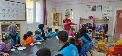 Gençlik Merkezi Gönüllüleri, Menteşe’de çocuklara unutulmaz bir gün yaşattı
