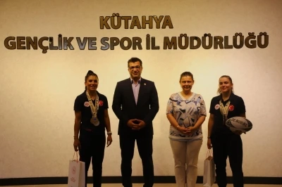 Gençlik ve Spor İl Müdürü Küçük, şampiyon sporcuları ağırladı
