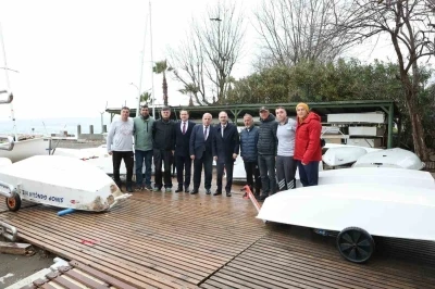 Genel M&uuml;d&uuml;r Sahin, Sinop&rsquo;ta spor tesislerini inceledi
