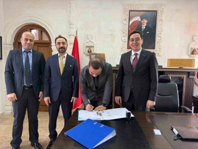 Gerc&uuml;ş&rsquo;te 11,5 milyon lira hibe desteği almaya hak kazanan proje i&ccedil;in imzalar atıldı
