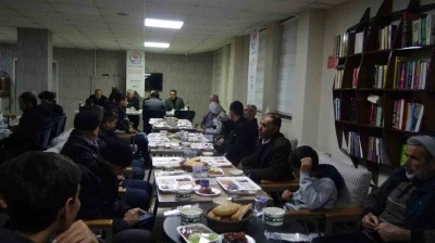 Gerc&uuml;ş&rsquo;te anlamlı iftar buluşması
