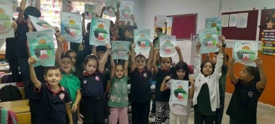 Gercüş’te Gazze için farkındalık etkinliği
