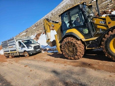 Gerc&uuml;ş&rsquo;te g&ouml;&ccedil;erlerin imdadına &Ouml;zel İdare yetişti
