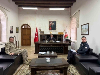 Gerc&uuml;ş&rsquo;te huzur ve g&uuml;venlik toplantısı
