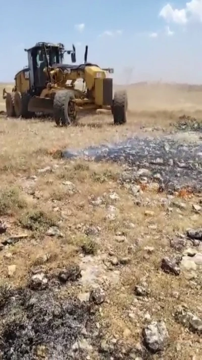 Gerc&uuml;ş&rsquo;te korkutan yangın: K&ouml;y&uuml;n ge&ccedil;im kaynağı ekili alanlar son anda kurtarıldı
