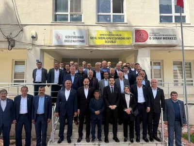 Gerc&uuml;ş&rsquo;te muhtarlar Kaymakam Uzun ile bir araya geldi