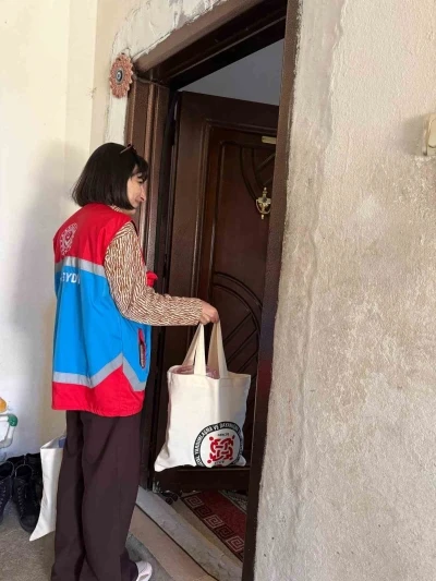 Gerc&uuml;ş&rsquo;te &ouml;ğrencilere g&uuml;ne merhaba kahvaltısı
