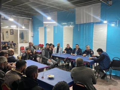 Geriş Mahallesinde vatandaş buluşması
