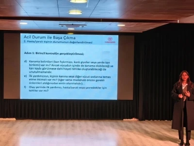 Germencik Belediyesi personeline ilk yardım eğitimi
