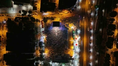 Germencik’te binlerce genç konserle coştu
