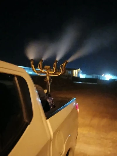 Germencik&rsquo;te gece ila&ccedil;laması s&uuml;r&uuml;yor
