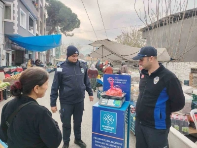 Germencik&rsquo;te pazarlarda &rsquo;kontrol kantarı&rsquo; uygulaması devam ediyor
