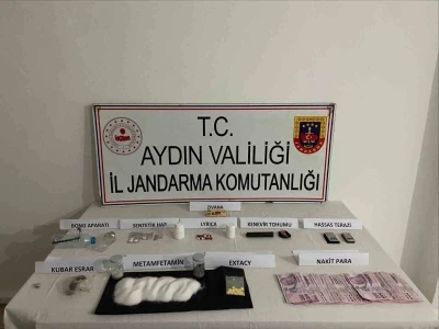Germencik&rsquo;te uyuşturucu baskını: 5 g&ouml;zaltı
