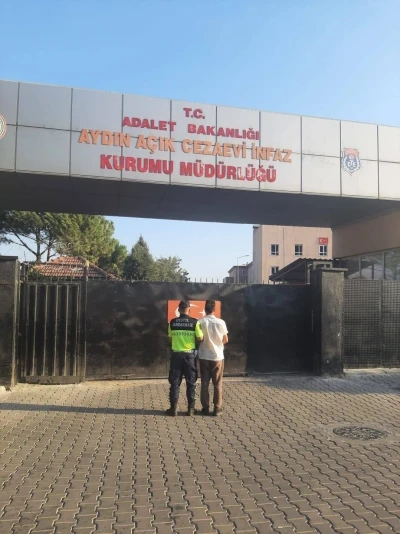 Germencik’te yol kontrol faaliyetinde yakalandı
