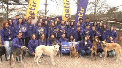 Getir’den hayvan barınaklarına 1 milyon kap mama desteği
