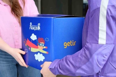 Getir’den KAÇUV’un Umutlu Kutular projesine destek
