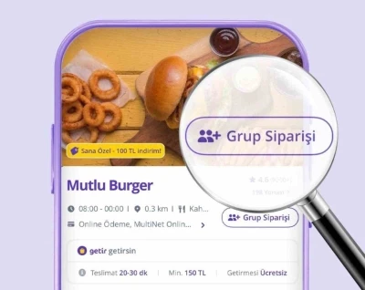 GetirYemek, grup siparişi &ouml;zelliği kullanıma sundu
